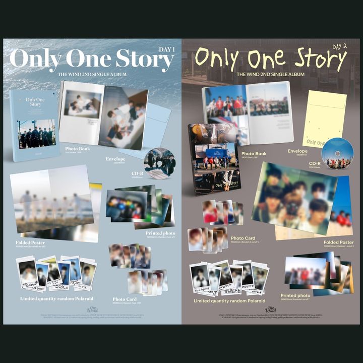 THE WIND - 單曲二輯: Only One Story【Photobook 版】（CD） 內頁 1