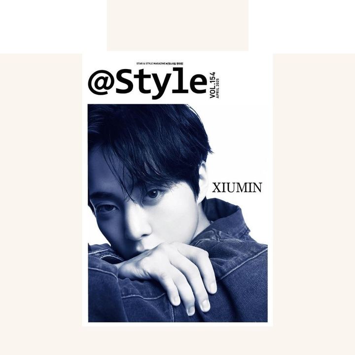 @STAYLE 2025 4月號 封面人物：XIUMIN（EXO）（韓國雜誌） 封面