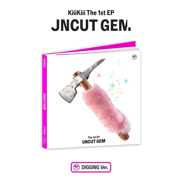 kiiikiii - 1st EP: Uncut Gem【Digging 版】（CD） 封面