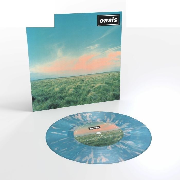 Oasis - Whatever （限量潑墨彩膠｜7寸膠｜黑膠唱片 LP） 封面