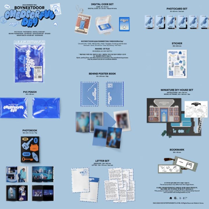 BOYNEXTDOOR - 2024 FANMEETING: ONEDOORful Day 粉絲見面會（官方周邊） 內頁 1