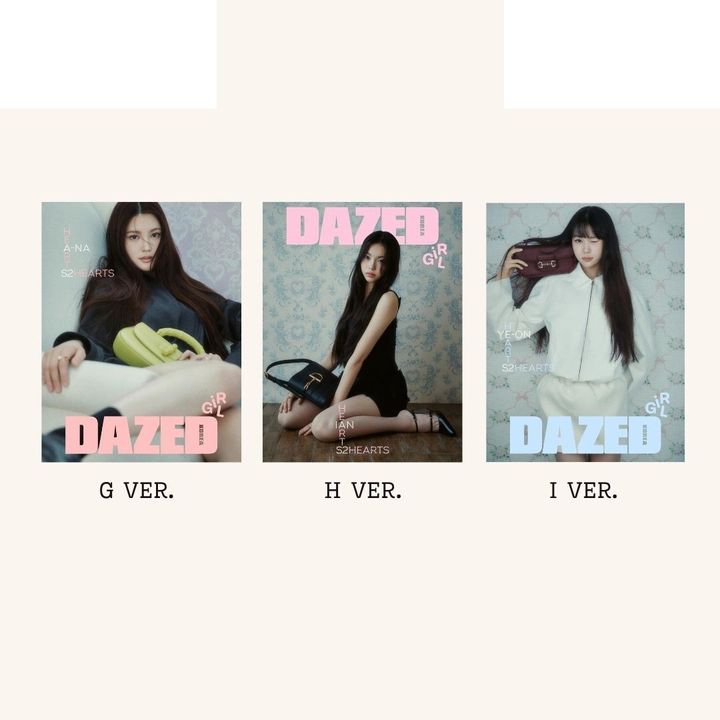 DAZED AND CONFUSED 25 YEARS GIRL EDITION：封面人物 Hearts To Hearts（韓國雜誌） 內頁 1