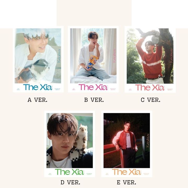 金俊秀 KIM JUNSU (東方神起) - The Xia（寫真書｜官方周邊） 封面
