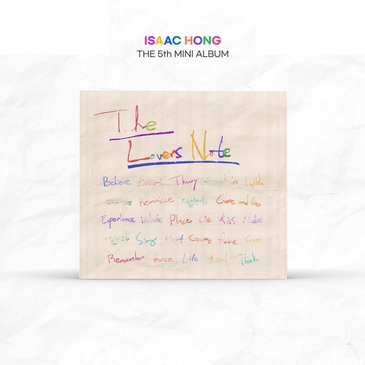 HONG ISAAC - 迷你五輯: The Lovers Note（CD） 封面
