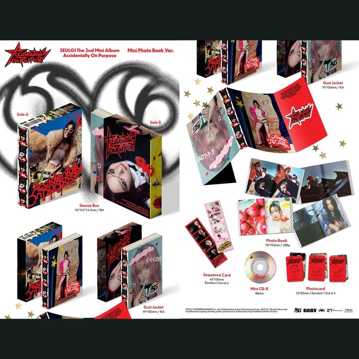 瑟琪 SEULGI (Red Velvet) - 迷你二輯: Accidentally On Purpose（Mini Photobook 版｜CD） 內頁 1