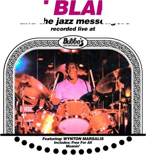 Art Blakey and The Jazz Messengers - Live at Bubba's 1980（彩膠｜黑膠唱片 LP） 封面