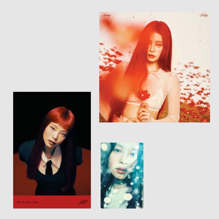 JENNIE (BLACKPINK) - 正規一輯: Ruby（黑膠唱片 LP） 內頁 1