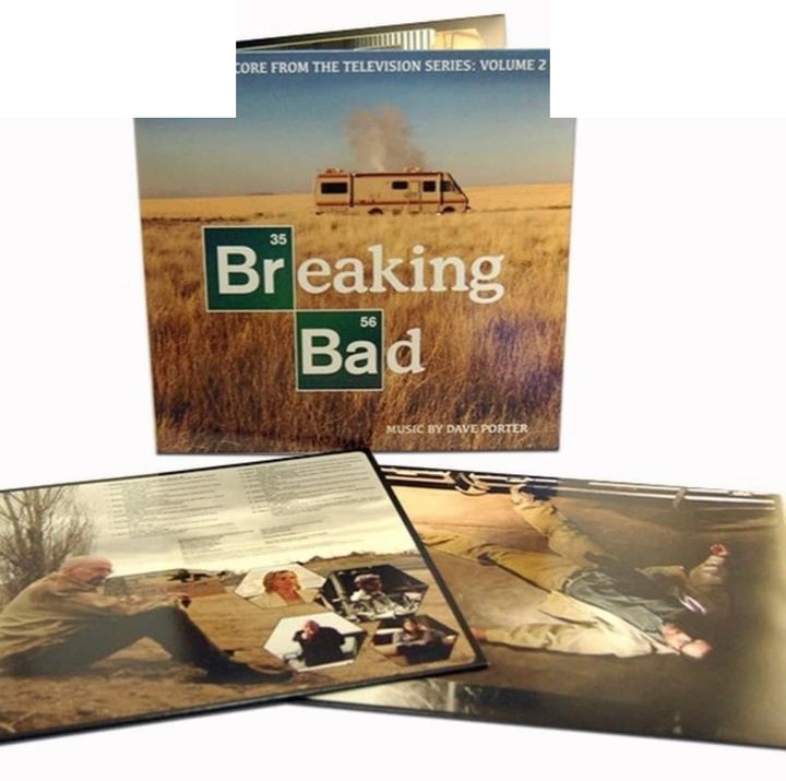 絕命毒師 Breaking Bad 原聲帶（黑膠唱片 2LP） 封面
