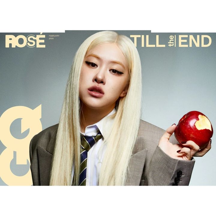 GQ Korea 2025.2: 封面人物 BLACKPINK ROSÉ 朴彩英（韓國雜誌） 內頁 1