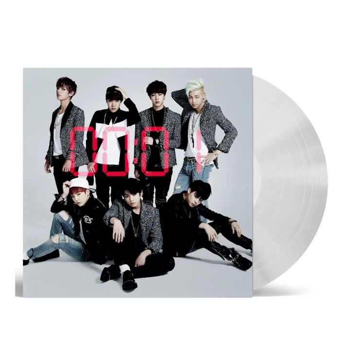 BTS 防彈少年團 - 日本首張專輯: Wake Up（透明膠｜黑膠唱片 2LP） 封面