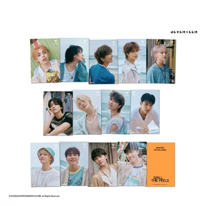 SEVENTEEN - Spill The Feels MD（3D 明信片｜官方周邊） 封面