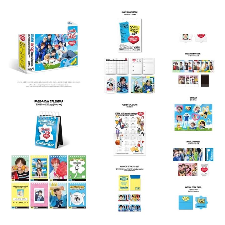 &TEAM - 2025 Season's Greetings（年曆｜官方周邊） 內頁 1