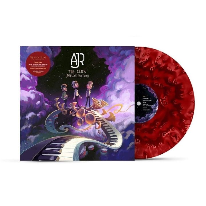 AJR - The Click（潑墨彩膠｜黑膠唱片 LP） 封面