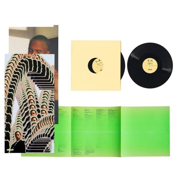 Frank Ocean - BLONDE（官方發行｜海報｜歌詞本｜黑膠唱片 2LP） 內頁 1