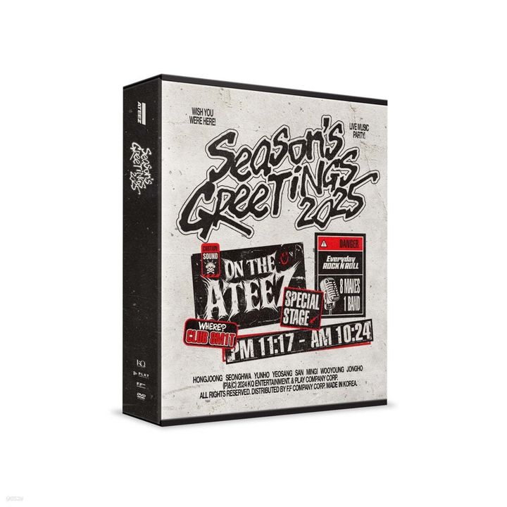 ATEEZ - 2025 Season's Greetings（年曆｜官方周邊） 封面