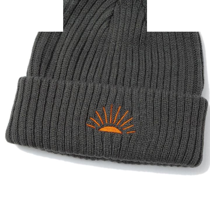 落日飛車 sunsetrollercoaster - “INFINITY SUNSET“ Beanie (Charcoal) 毛帽 內頁 1
