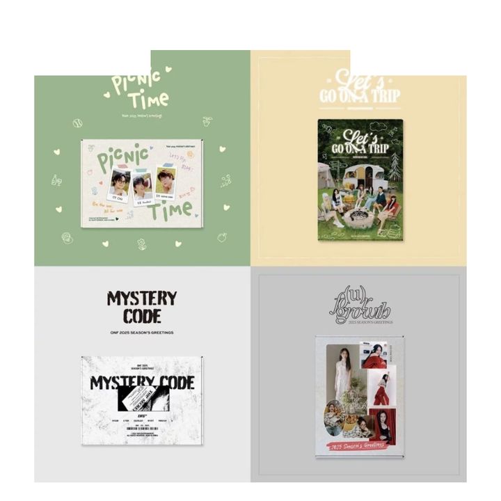 WM 家族 B1A4 / Oh My Girl / ONF / Lee Chae Yeon - 2025 Season's Greetings（年曆｜官方周邊） 封面