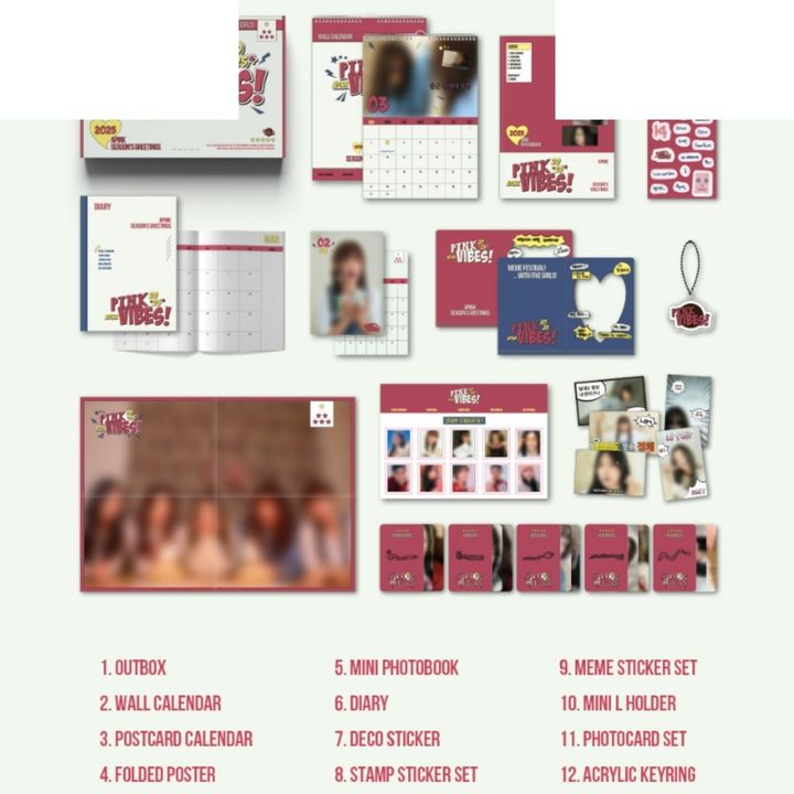 APINK - 2025 Season's Greetings（年曆｜官方周邊） 內頁 1
