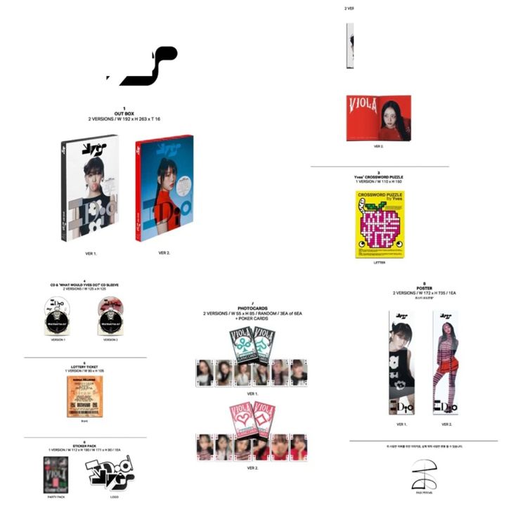 河秀映 YVES (本月少女) - I DID（CD） 內頁 1