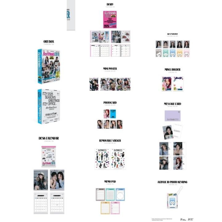 ITZY - 2025 Season's Greetings（年曆｜官方周邊） 內頁 1