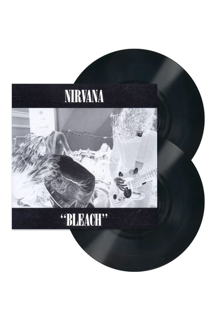 超脫樂團 Nirvana - Bleach （業界成名專輯｜黑膠唱片 2LP） 封面