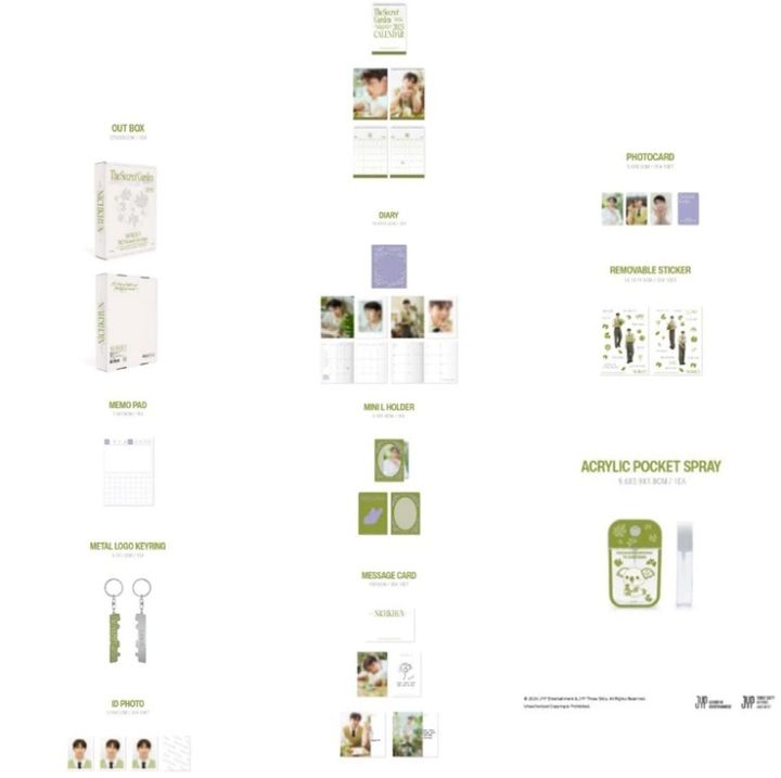 尼坤 NICHKHUN (2PM) - 2025 Season's Greetings（年曆｜官方周邊） 內頁 1