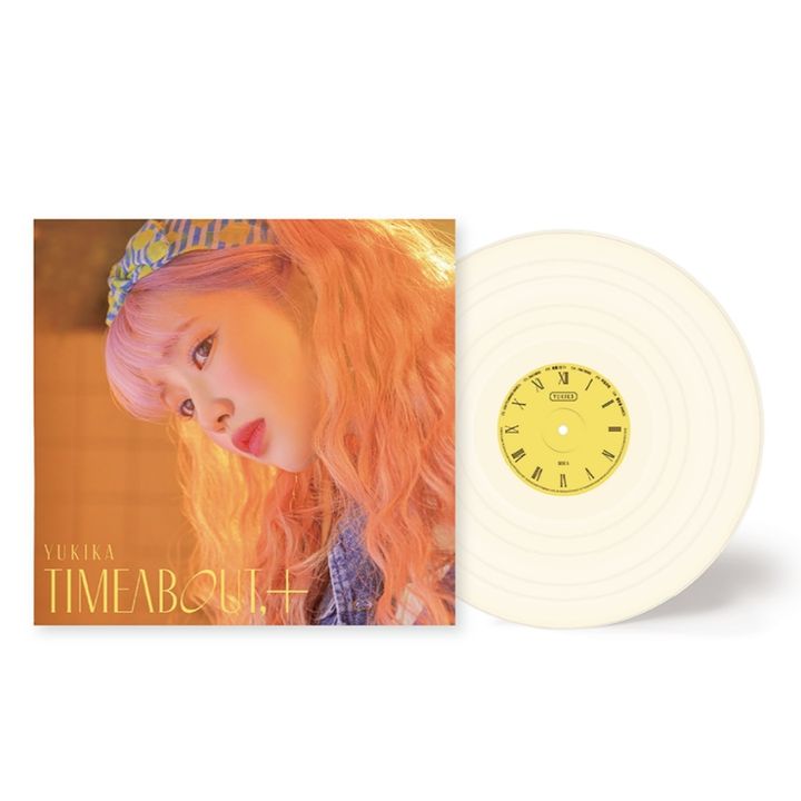 YUKIKA - TIMEABOUT,+（2024 限量版彩膠｜黑膠唱片 LP） 封面
