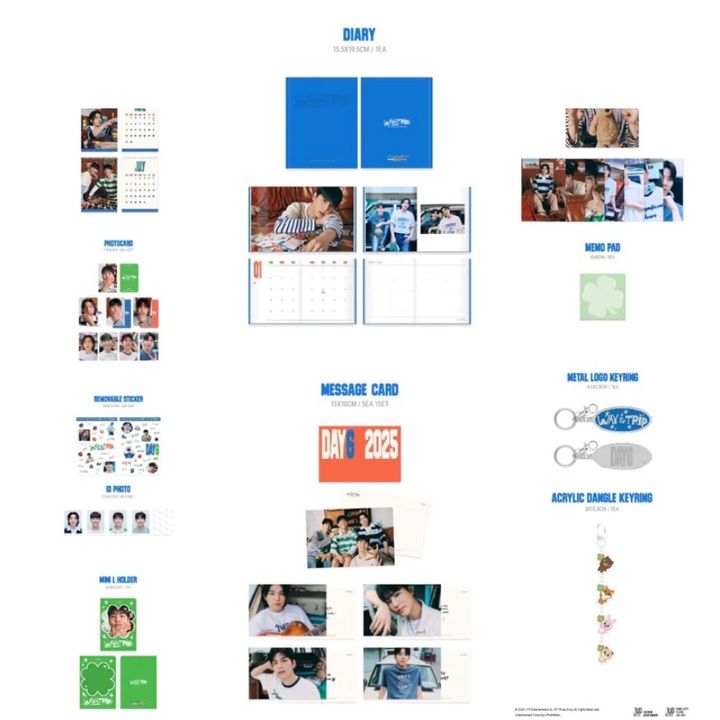 DAY6 - 2025 Season's Greetings（年曆｜官方周邊） 內頁 1