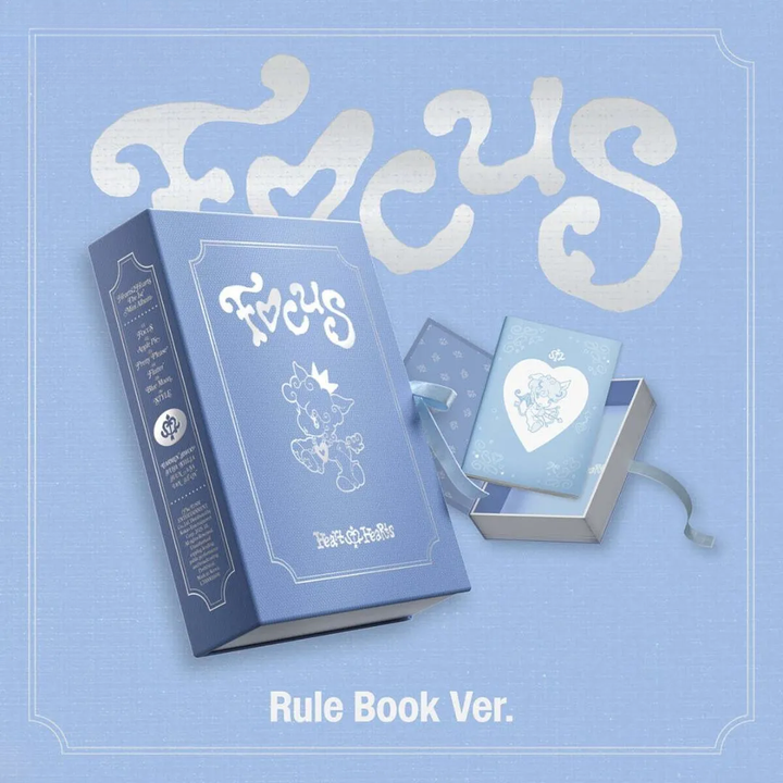 HEARTS2HEARTS - 迷你一輯：FOCUS 【RULE BOOK 版】（CD） 封面