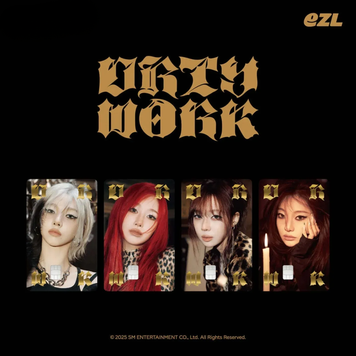 aespa - Dirty Work 【EZL 韓國交通卡】（官方周邊） 封面