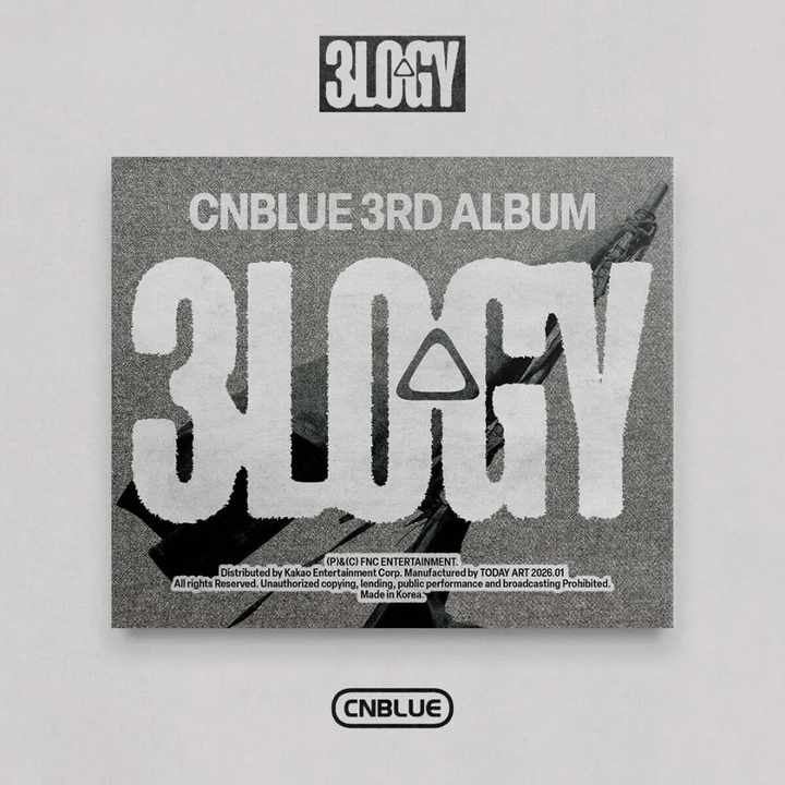 CNBLUE - 正規三輯：3LOGY 【POSTCARD 版】（CD） 封面