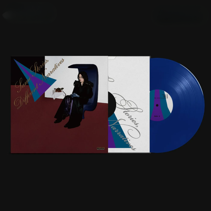 鶴 The Crane - Same Stories , Different Narratives【藍色彩膠】（黑膠唱片 LP） 封面