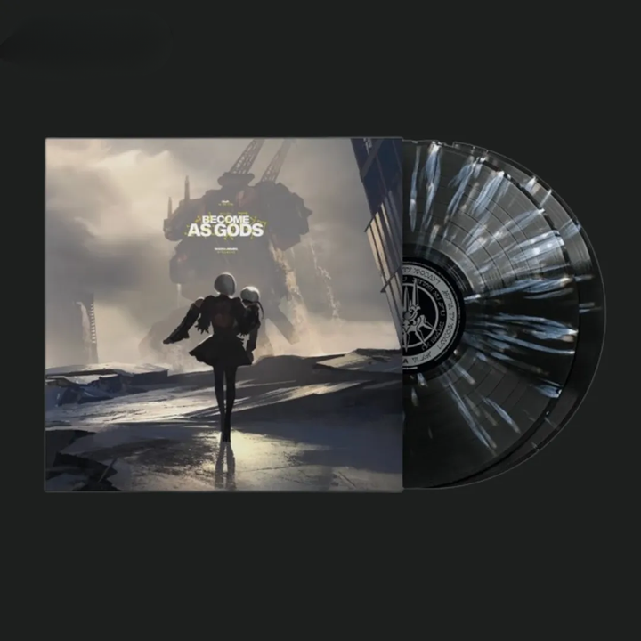 尼爾 NieR: Become as Gods 【限量潑漆彩膠】 （黑膠唱片 2LP) 封面