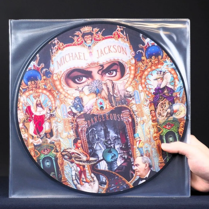 麥可傑克森 Michael Jackson- Dangerous（限量版｜圖片彩膠｜黑膠唱片 LP） 封面