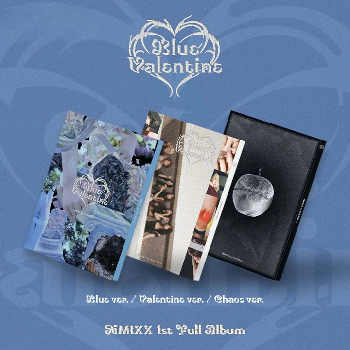 NMIXX - 正規一輯：Blue Valentine 【Photobook｜3個版本】（CD） 封面