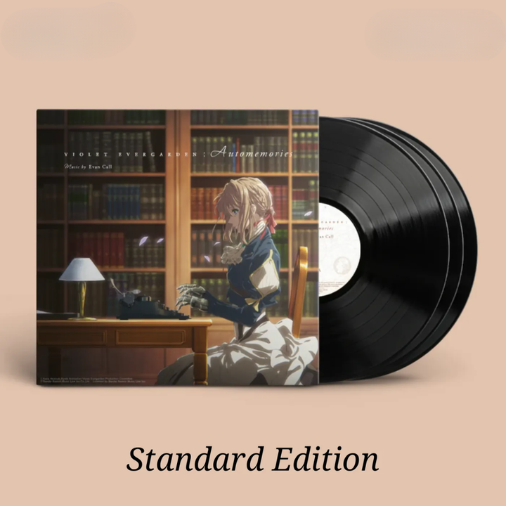 紫羅蘭永恆花園 Violet Evergarden 原聲帶（黑膠唱片 3LP） 封面