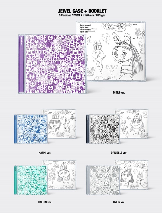 NewJeans- Supernatural 村上隆聯名日本專輯（Cross Bag 斜背包版｜CD