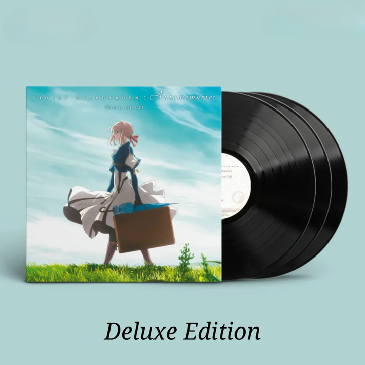 紫羅蘭永恆花園 Violet Evergarden 原聲帶【盒裝高級版】（黑膠唱片 3LP） 封面