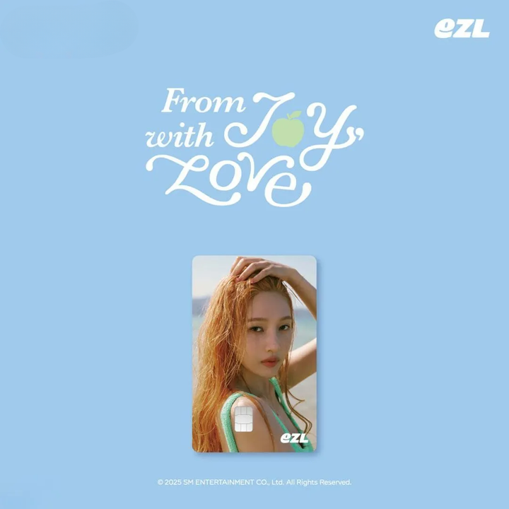 朴秀英 JOY（Red Velvet）韓國EZL交通卡（官方周邊） 封面