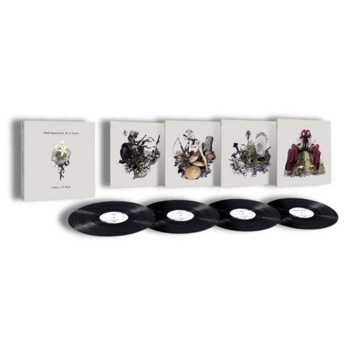 尼爾：人工生命 NieR Replicant -10+1 Years【盒裝｜週年紀念版】（黑膠唱片 4LP） 封面