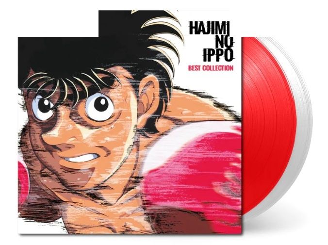 第一神拳 Hajime No Ippo 動畫原聲帶 合輯（白色,紅色彩膠｜黑膠唱片 2LP） 封面