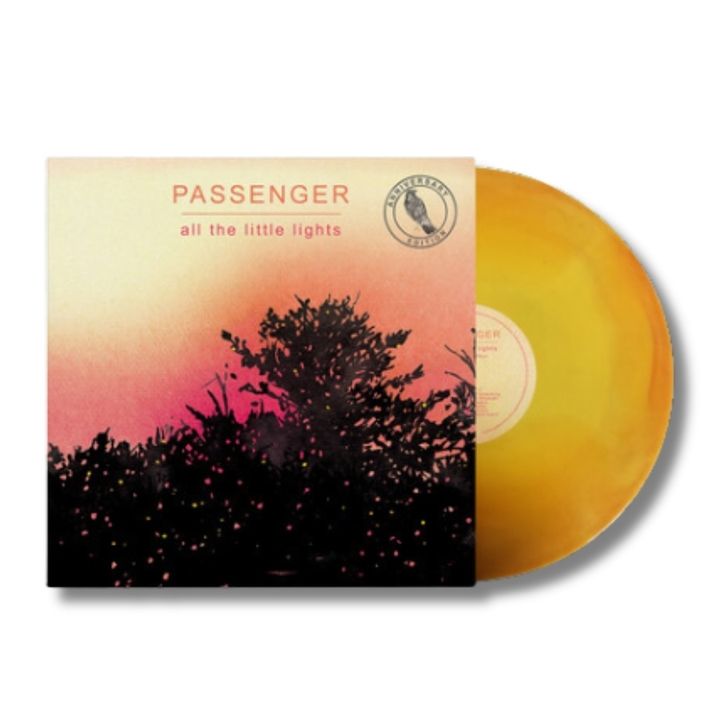 吟遊詩人 Passenger - All The Little Lights（周年紀念版｜日出彩膠｜黑膠唱片 LP） 封面