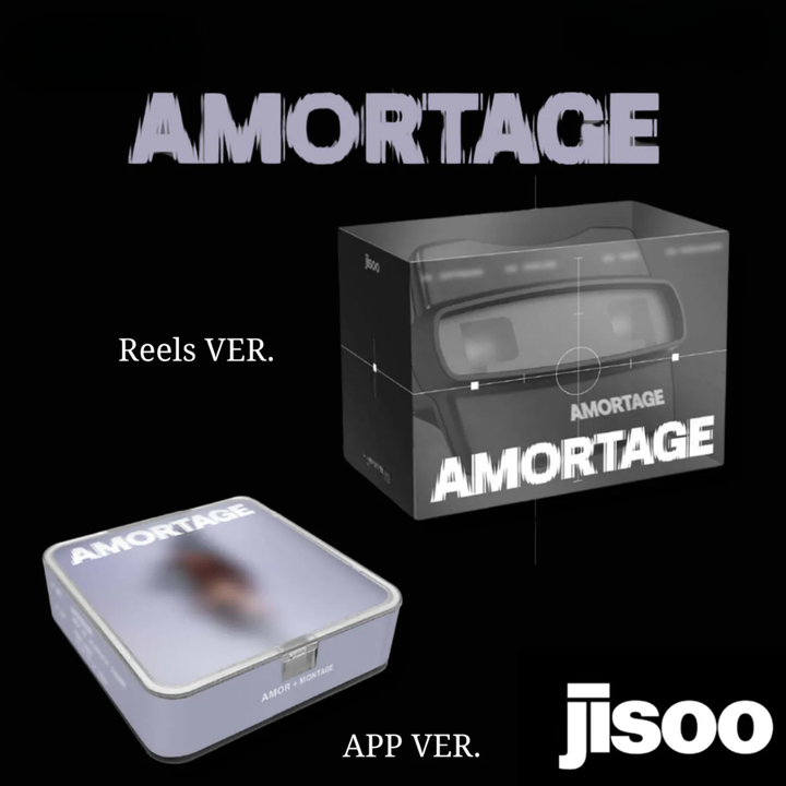 金智秀 JISOO (BLACKPINK) - 迷你專輯: AMORTAGE（Reels / APP 版｜數位專輯） 封面