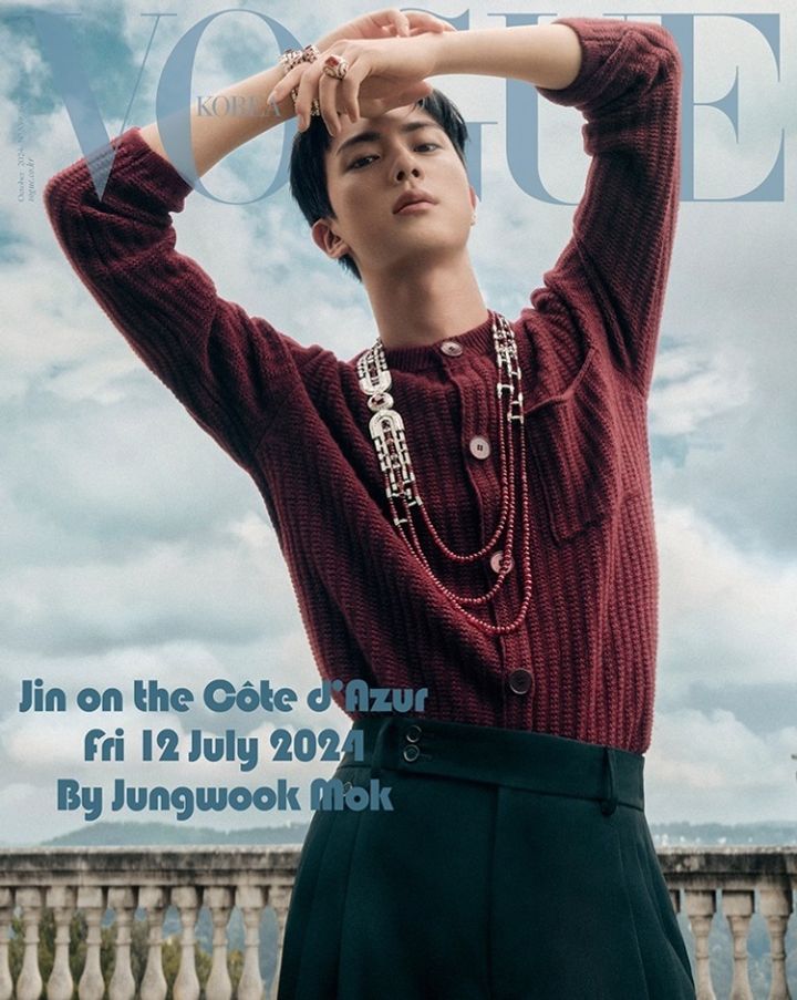 VOGUE 2024.10: 封面人物 BTS JIN（韓國雜誌） 內頁 1