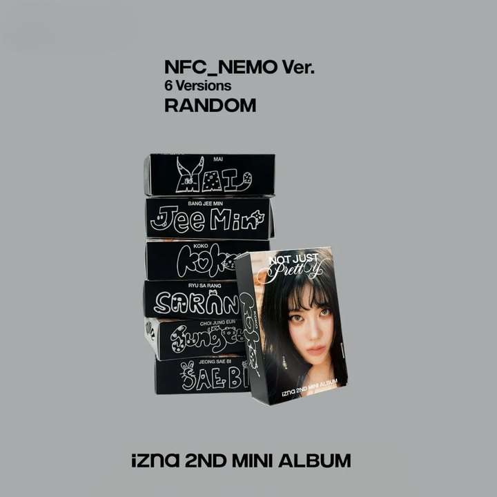 IZNA - 迷你二輯：Not Just Pretty【NFC_NEMO｜6個版本隨機】（數位專輯） 封面