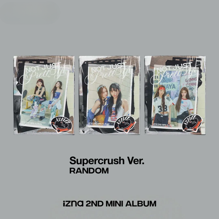IZNA - 迷你二輯：Not Just Pretty【Posterbook｜3個版本隨機】（CD） 封面