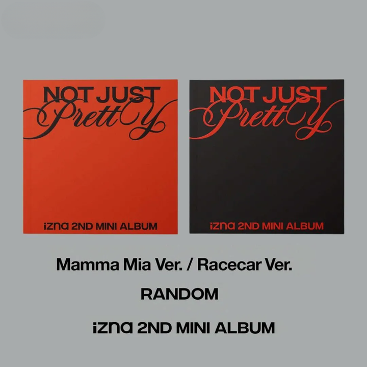 IZNA - 迷你二輯：Not Just Pretty【Photobook｜2個版本隨機】（CD） 封面