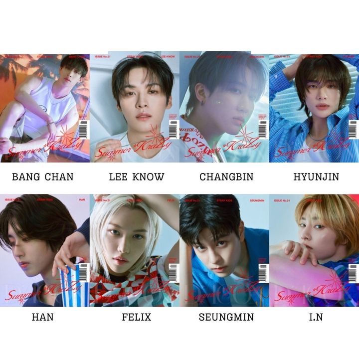 DICON VOLUME N°21: STRAY KIDS SUMMER KRAZY（A 版｜可選成員｜寫真書） 封面