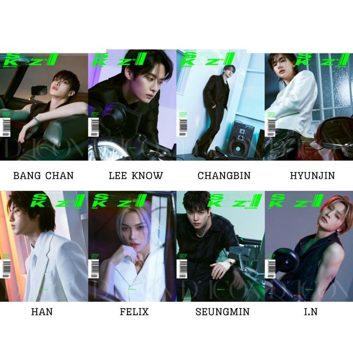 DICON VOLUME N°21: STRAY KIDS SUMMER KRAZY（B 版｜可選成員｜寫真書） 封面