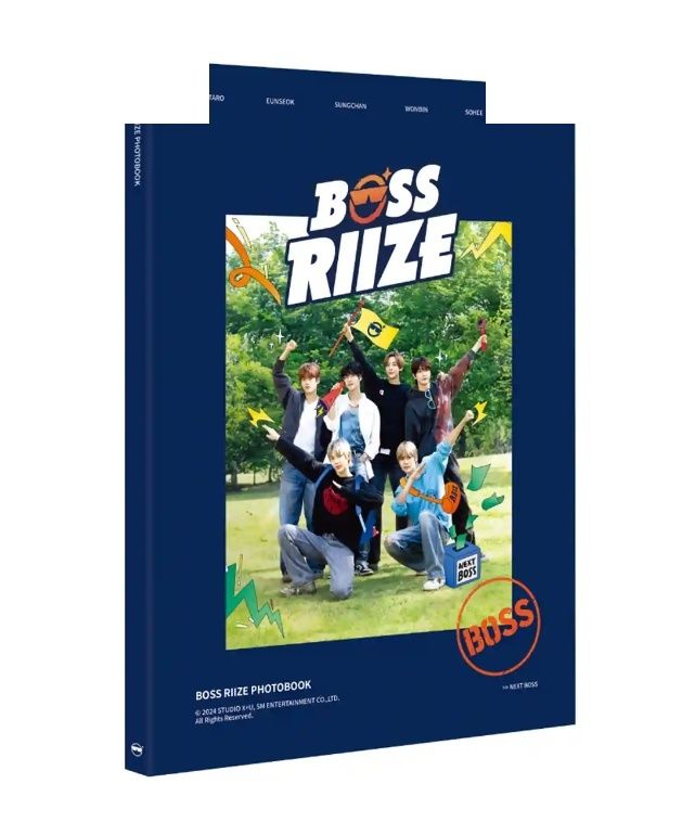 RIIZE - BOSS RIIZE POP-UP STORE (官方周邊｜寫真書) 封面